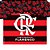 Kit festa Flamengo Decoração 25 Balões Preto + Painel TNT GG - Imagem 6