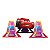 Kit festa Carros Mcqueen Decoração Aniversár Painel +Display - Imagem 4