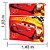 Kit festa Carros Mcqueen Decoração Aniversá Painel +Vela 3D - Imagem 4