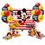 Kit Festa Mickey Decoração Aniversári Painel +Display +Balão - Imagem 1