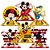 Kit Festa Mickey Decoração Aniversári Painel +Display +Balão - Imagem 9
