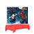 Kit Festa Homem Aranha Deco Painel Plástico+ Toalha Vermelha - Imagem 1