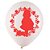 Kit festa Chapeuzinho Vermelho Decoração 25 Balão + Toalha - Imagem 5