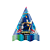 Chapéu Aniversário Decoração Sonic festa Infantil 8 Und - Imagem 2