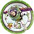 24 Un Pratos Decoração Toy Story Festa Aniversário 18cm - Imagem 2