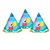 8 Chapéu Aniversário Decoração Peppa Pig festa Aniversário - Imagem 4