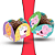 50 Forminhas p doces Decoração festa Peppa Pig aniversário - Imagem 1