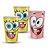 8 Copos Lembrancinhas festa Bob Esponja  decoração aniverário completo - Imagem 4