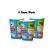 8 Copos decoração Peppa Pig 330 ML festa aniversário - Imagem 6