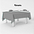 Toalha de Mesa Roxo Grande PLástca Decoração Festa 137X183cm - Imagem 2
