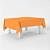 Toalha de Mesa Laranja PLástca Decoração Festa 137X183cm - Imagem 1