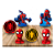 Decoração Display de mesa EVA Homem Aranha festa 6 Unidade - Imagem 5