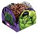 Kit Festa Decoração Hulk Aniversário 50 Forminhas +24 Copos - Imagem 5