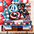 Topo de bolo Decoração Vingadores Capitão América Festa Aniv - Imagem 4