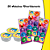 Kit Festa Divertidamente Decoracao 63pcs Aniversario Complet - Imagem 9