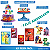 Kit Festa Divertidamente Decoracao Aniversario + Balao 65pcs - Imagem 7