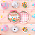 8 Pratos Festa Meu Jardim Decoração Aniverário eventos 18cm - Imagem 1