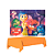 Kit festa Divertidamente Decoração Painel + Toalha Laranja - Imagem 1