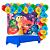Kit festa Divertidamente Decora Painel+ Toalha Azul +Balão - Imagem 2