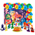Kit festa Divertidamente Decora Painel +Balão +Display +Topo - Imagem 1