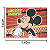 Kit festa Mickey Decoração Aniversário Painel TNT + 25 Balão - Imagem 5