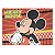Kit festa Mickey Decoração Aniversário Painel +Toalha +Balão - Imagem 5