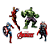 Topo de bolo 4pçs Decoração Vingadores Festa Aniversário - Imagem 4