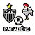 Topo de bolo 4pçs Decoração Atlético Mineiro Festa Aniversár - Imagem 6