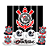 Kit festa Corinthians Decoração anive Painel TNT + 8 Display - Imagem 1