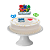 Topo de bolo 5pçs Decoração Pj MAsks Festa Aniversário - Imagem 4
