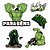Topo de bolo 5pçs Decoração Hulk Festa Aniversário mais cor - Imagem 4