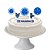 Topo de bolo 6pçs Decoração Cruzeiro Festa Aniversário - Imagem 2