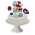Topo de bolo 5pçs Decoração Spidey Homem Aranha Festa - Imagem 2