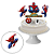 Topo de bolo 5pçs Decoração Homem Aranha Festa Aniversário - Imagem 2