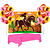 Kit festa Boiadeira Decoração Painel+ Toalha Rosa+ 25 Balão - Imagem 1