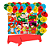 Kit festa Turma da monica Decor Painel+Toalha Vermelho+Balão - Imagem 1