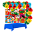 Kit festa Turma da monica Decora Painel+ Toalha Azul + Balão - Imagem 1