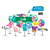 Topo de bolo Personalizável Decoração Babytube Floresta Festa - Imagem 4