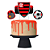 Topo de bolo 3pçs Decoração Flamengo Festa Aniversário - Imagem 1