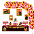 Kit feta Boiadeira Decoração aniversário completo + 25 Balão - Imagem 1