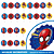 Kit festa Homem Aranha Decoração aniversário EVA + 25 Balão - Imagem 5
