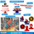 Kit festa Homem Aranha Decoração aniversário EVA + 25 Balão - Imagem 7