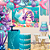 Painel TNT Gigante Decoração Fundo do Mar Festa Aniversário - Imagem 5
