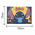 Painel TNT Festa Stitch Decoração aniversário 103x69cm - Imagem 2