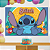 Kit festa Stitch Decoração Completa Painel + Toalha TNT - Imagem 3