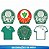 Kit festa Palmeiras Decoração Aniversário em EVA 39pçs - Imagem 3