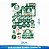 Kit festa Palmeiras Decoração Aniversário em EVA 39pçs - Imagem 5