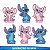 Kit Festa Stitch Rosa Decoração Aniversário + 25 Balão - Imagem 6