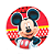 Painel Sublimado em Tecido Festa Mickey Decoração 1,55cm - Imagem 2