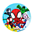 Painel Sublimado Tecido Festa Spydey Aranha Decoração 1,55m - Imagem 1
